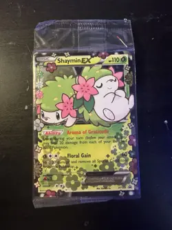 Pokemon TCG Shaymin EX XY 148 Black Star Promo - Generations LP - Image 1