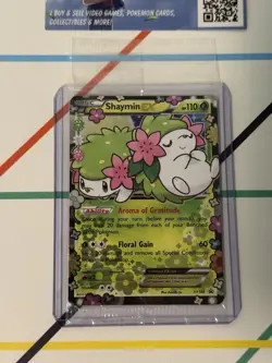 Pokemon TCG Shaymin EX XY 148 Black Star Promo - Sealed - Generations - Image 2
