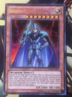 Yugioh: Legendary Knight Timaeus - DRLG-EN001 - Secret Rare - Unlimited - LP - Image 1