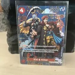 One Piece Card Game TCG Kid and Killer EB01-003 Alternate Art #EB01-003 - Image 2