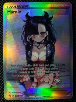 Anime Waifu Sexy Doujin ACG Custom Trainer Art card - Image 1