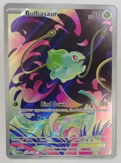 Bulbasaur 133/132 Me01: Mega Evolution Holo - Pokemon TCG (+Bonus Card) - Image 1