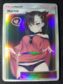 Anime Waifu Sexy Doujin ACG Custom Trainer Art card - Image 1