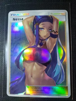 Anime Waifu Sexy Doujin ACG Custom Trainer Art card - Image 1