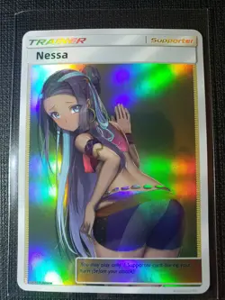 Anime Waifu Sexy Doujin ACG Custom Trainer Art card - Image 1