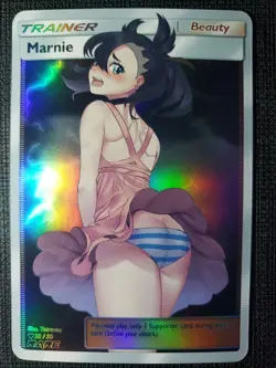 Anime Waifu Sexy Doujin ACG Custom Trainer Art card - Image 1