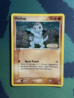 Machop 57/92 Ex Legend Maker Reverse Holo Foil Stamped Pokemon Card HP - Image 2