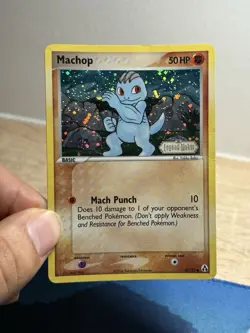 Machop 57/92 Ex Legend Maker Reverse Holo Foil Stamped Pokemon Card HP - Image 3