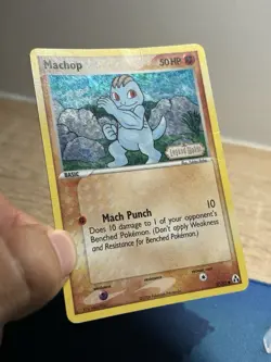 Machop 57/92 Ex Legend Maker Reverse Holo Foil Stamped Pokemon Card HP - Image 4