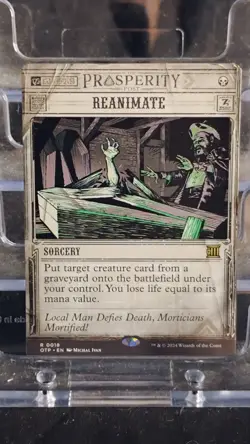 Reanimate Outlaws of Thunder Junction: Breaking News Regular - Image 1