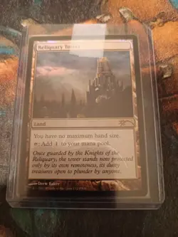 Reliquary Tower FNM Promos Foil, NM, MTG, magic, FREE NEXT DAY SHIPPING! - Image 1