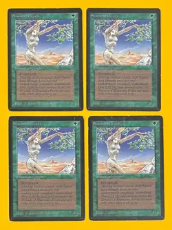 MTG SHANODIN DRYADS (x 4) Beta (OldManMTG 006-870) - Image 1