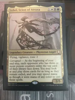 Ixhel, Scion of Atraxa Phyrexia: One Commander mythic FOIL - Image 1