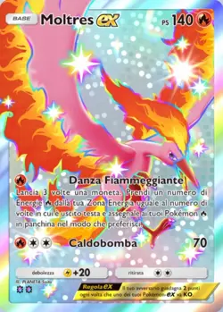 ✅ Pokemon TCG Pocket - 🔥 MOLTRES EX SHINY FULL ART 🔥 ITA - Image 1