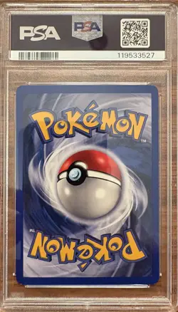 1st Edition Shadowless Machamp 8/102 Base Set Pokemon Card PSA 6 Super Clean - Image 2