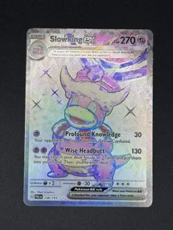 Pokemon TCG Slowking EX Paldea Evolved Holo Ultra Rare Card 238/193 - Image 1