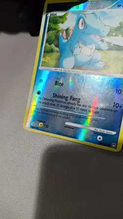 Totodile 106/123 Mysterious Treasures Reverse Holo MP Pokemon TCG - Image 4