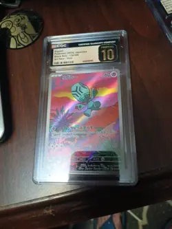 CGC Gem Mint 10 Elgyem 120/086 Pokemon Black Bolt BLK EN - New - Image 1