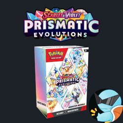 Pokemon TCG Scarlet & Violet Prismatic Evolutions Booster Bundle Factory Sealed - Image 1