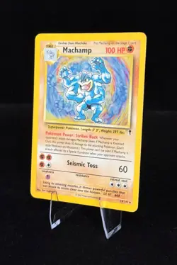 Machamp 15/110 Holo Rare – Legendary Collection – WotC 2002 Pokemon – MP - Image 4