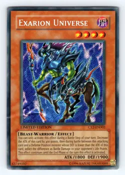 Yugioh Exarion Universe CT2-EN002 Secret Rare - HP 💎 - Image 1
