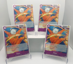 Bepo Playset - OP09-074 x4 - Emperors in the New World - One Piece TCG - English - Image 1