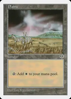 Plains (A) Anthologies NM Basic Land MAGIC THE GATHERING MTG CARD ABUGames - Image 1