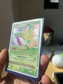 2008 Leafeon LV X. Majestic Dawn Pokemon Card 99/100 Excellent Condition - Image 2