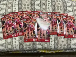 Bandai One Piece Card Game EB-03 Heroines Sleeved Booster Pack Lot of 10 Sealed - Image 1