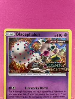 Pokemon Card Blacephalon SM221 STAFF Black Star Promo Prerelease NM - Image 2