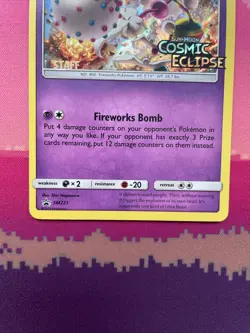 Pokemon Card Blacephalon SM221 STAFF Black Star Promo Prerelease NM - Image 3