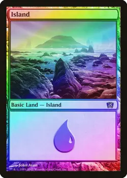 Island (335) FOIL 8th Edition PLD Basic Land MAGIC GATHERING CARD ABUGames - Image 1
