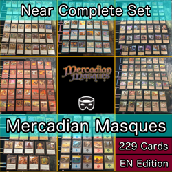 Mercadian Masques Near Complete Magic the Gathering MTG bulk lot fym0 MMQ EN2 - Image 1