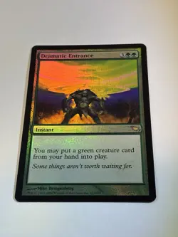 Dramatic Entrance Shadowmoor Foil, LP, Mtg, Magic The Gathering Rare - Image 2