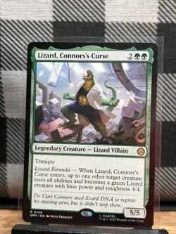 MTG TCG: Lizard, Connor's Curse 33, Marvel's Spider-Man - Image 1