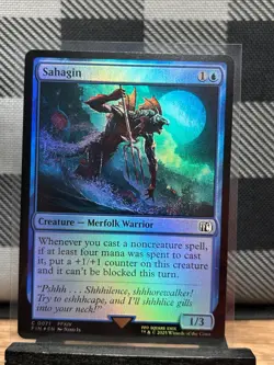 MTG TCG: Sahagin 71, Final Fantasy _ FOIL - Image 1