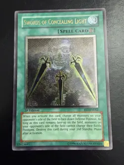 Yugioh Swords of Concealing Light (UTR) FET-EN042 Flaming Eternity 1st Edition - Image 1