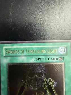 Yugioh Swords of Concealing Light (UTR) FET-EN042 Flaming Eternity 1st Edition - Image 2