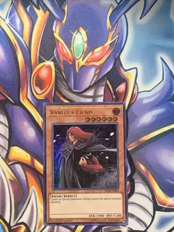 Yugioh Vanity's Fiend BLLR-EN047 Ultra Rare 1st Ed NM - Image 1