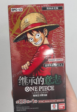 One Piece TCG Carrying On His Will Sealed Chinese Booster Box OP-13 - Image 1