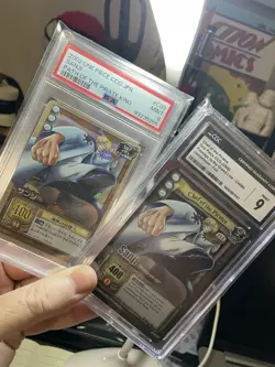 Sanji 2002 Bandai, Japan One Piece Card Game Holo Rare! Plus 2006 English Holo! - Image 2