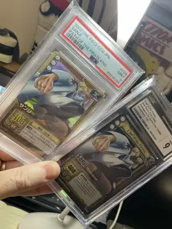 Sanji 2002 Bandai, Japan One Piece Card Game Holo Rare! Plus 2006 English Holo! - Image 3