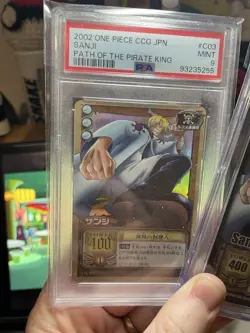 Sanji 2002 Bandai, Japan One Piece Card Game Holo Rare! Plus 2006 English Holo! - Image 4