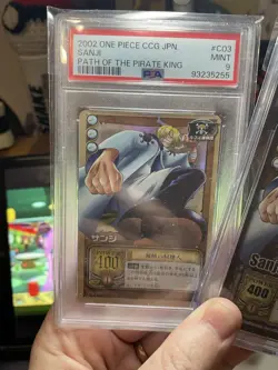 Sanji 2002 Bandai, Japan One Piece Card Game Holo Rare! Plus 2006 English Holo! - Image 5