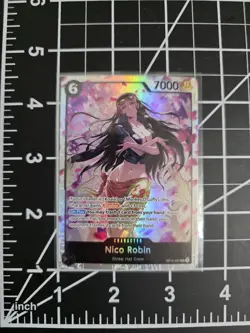 Nico Robin OP12-087 SR Foil One Piece TCG NM/M - Image 1
