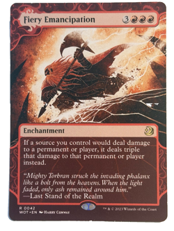 Fiery Emancipation - Wilds of Eldraine: Enchanting Tales (WOT) - Image 1