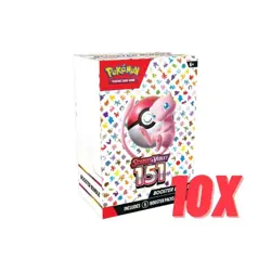 Pokemon 151 English Booster Bundle x10 820650863219 - Image 1