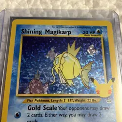 Pokemon TCG Shining Magikarp Celebrations Classic Collection Near Mint Condition - Image 4