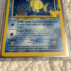 Pokemon TCG Shining Magikarp Celebrations Classic Collection Near Mint Condition - Image 5