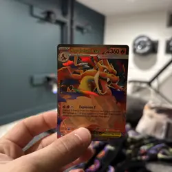 Mega Charizard Y ex 022/217 Ascended Heroes English Pokemon TCG NM - Image 1